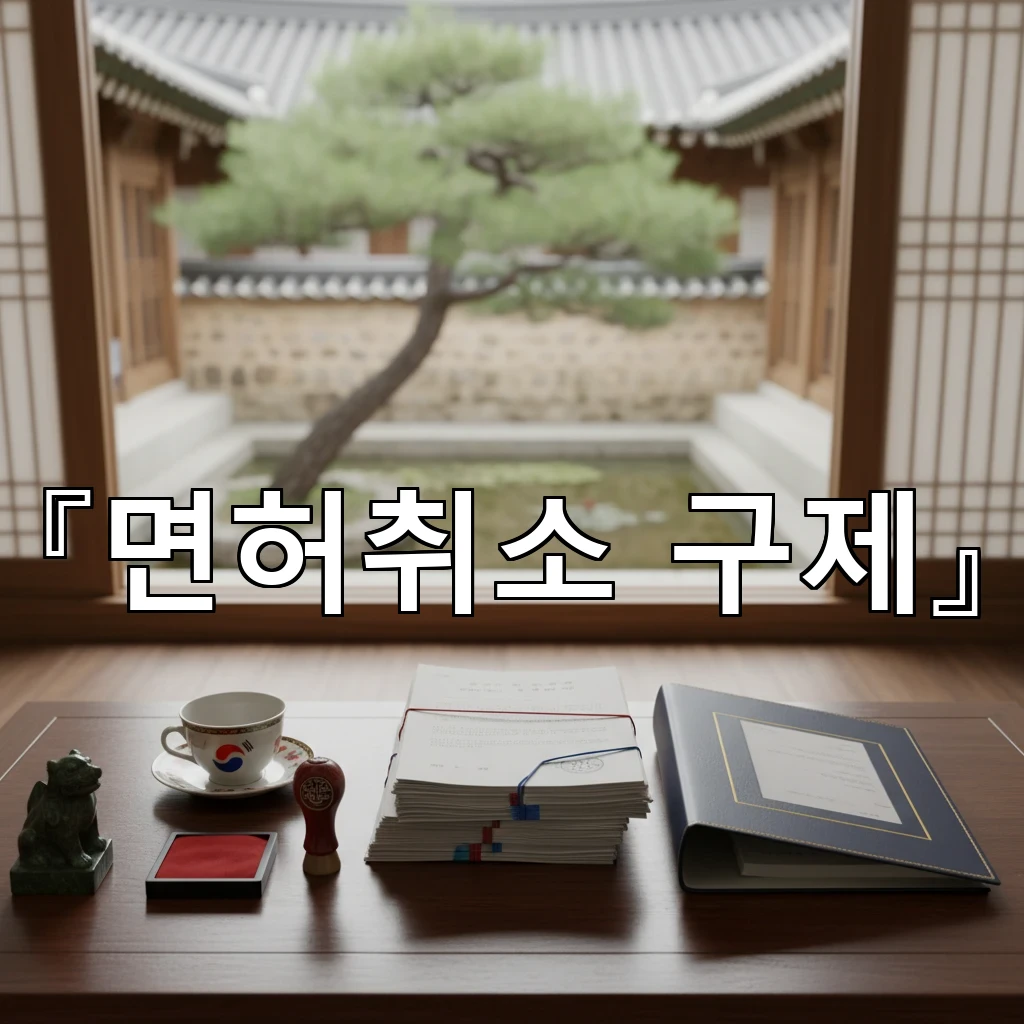 면허취소구제 막막한 절차 대신 상황별 맞춤 전략으로 재도전