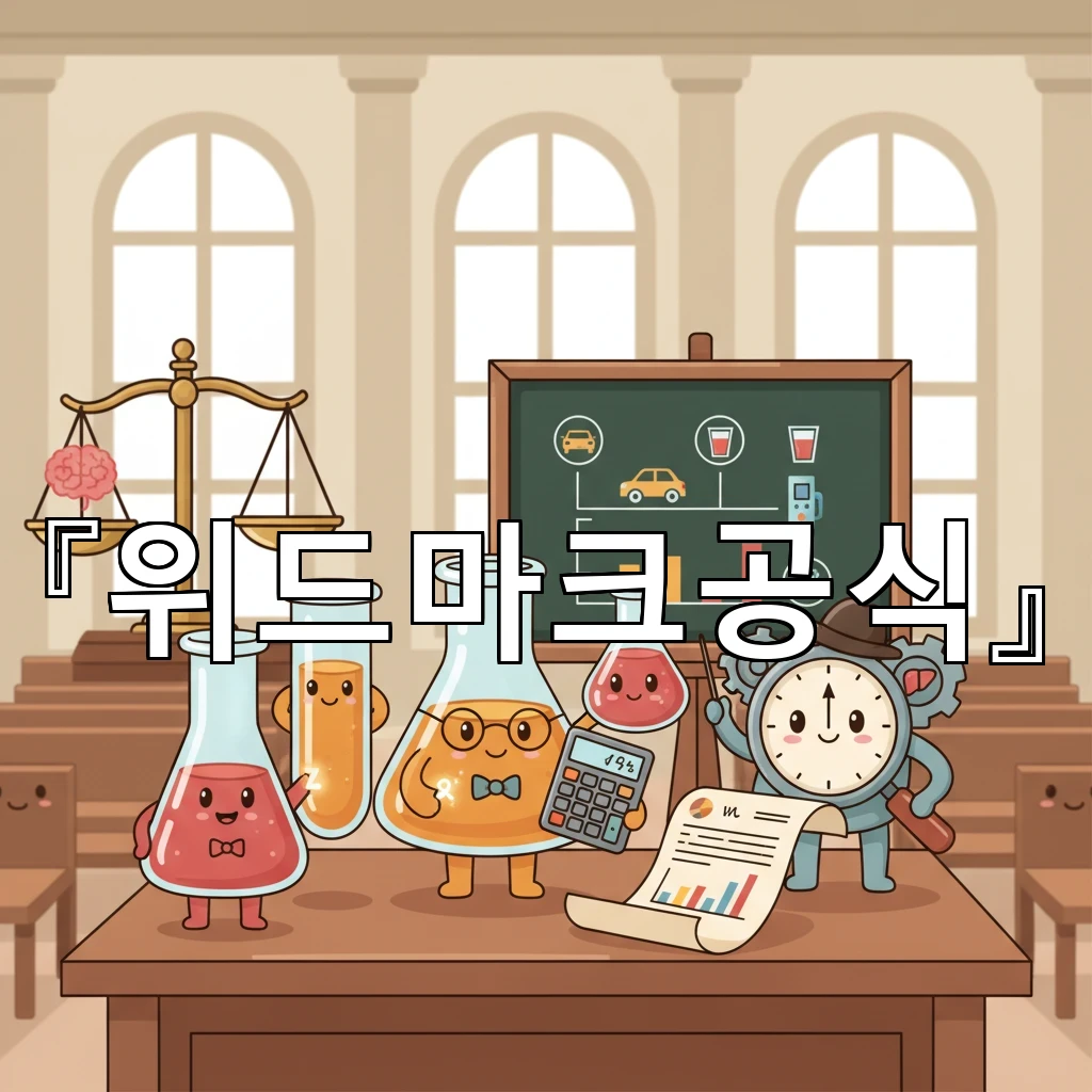 위드마크공식 사건 당시 음주 패턴을 복원하는 합리적 사고 연습