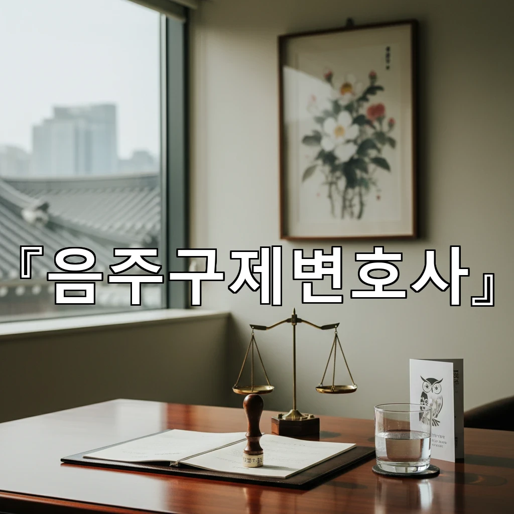 음주구제변호사 초기 진술 전략과 증거 수집 타이밍을 이해하기