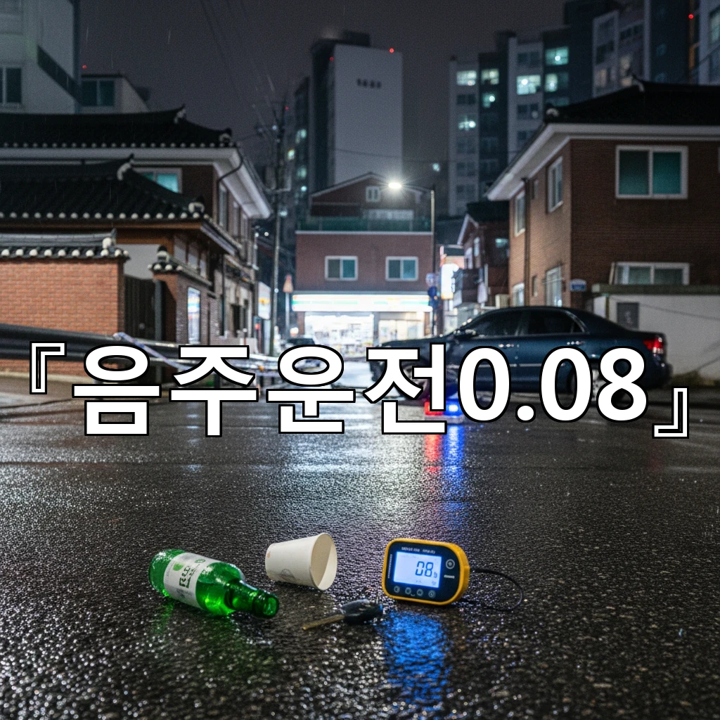 음주운전0.08 측정 단계별 쟁점 정리와 초기 기록 확보 요령