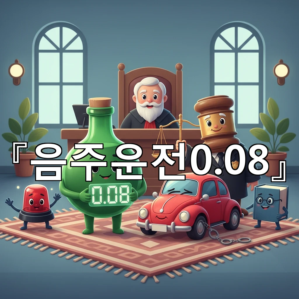 음주운전0.08 경계선 넘기 전 알아둘 증거 보전 핵심 정리