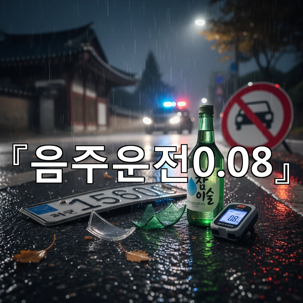 음주운전0.08 경고등이 켜진 순간 무엇을 우선 확인할지