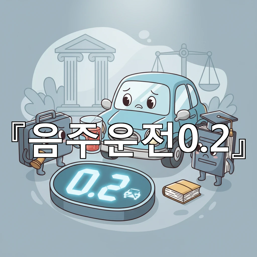 음주운전0.2 수치가 뜻하는 법적 의미와 현장 대응 요령 정리