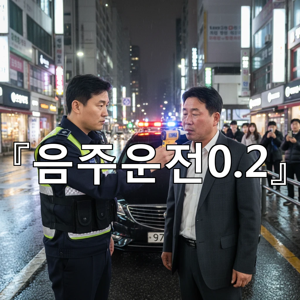 음주운전0.2 경계선에서 멈추기 위한 운전 전 자기 점검 체크