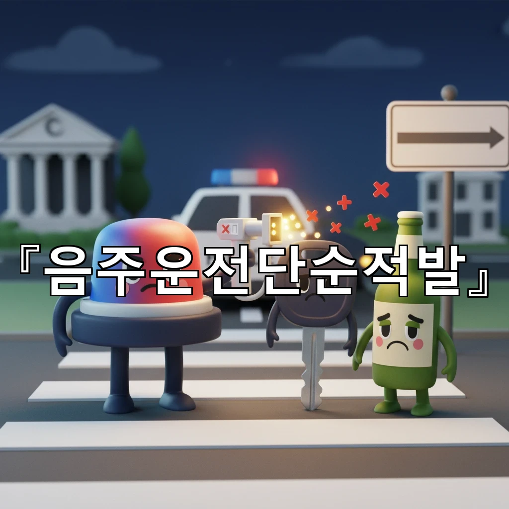 음주운전단순적발 현장 호흡측정 전 알아둘 권리와 선택의 기준