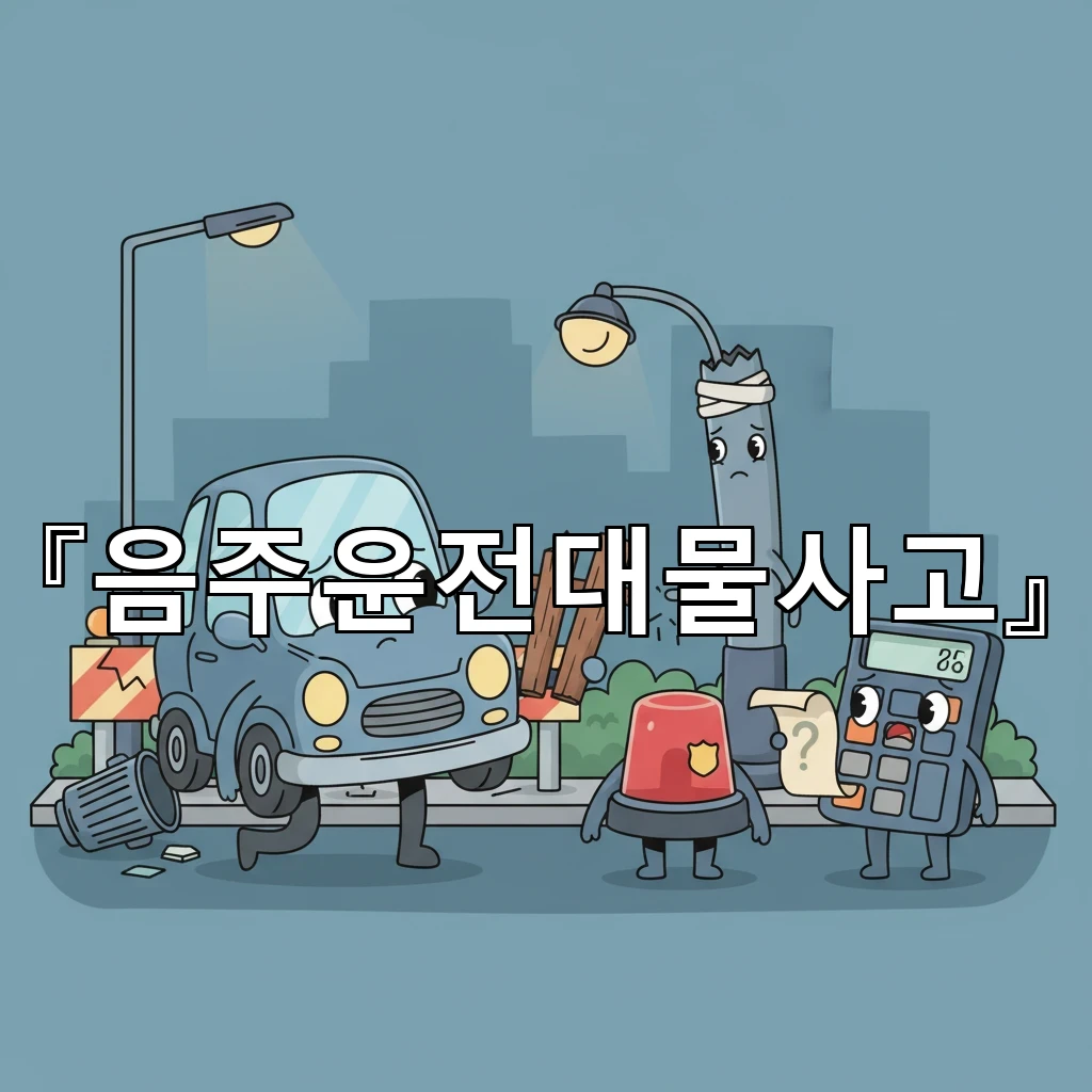 음주운전대물사고 과실 비율 판단 근거를 스스로 정리하는 방법