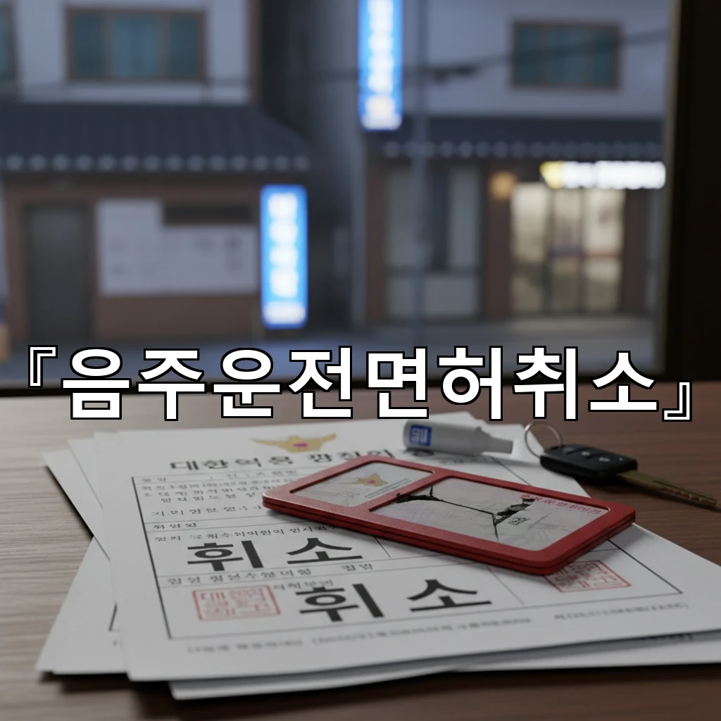 음주운전면허취소 초기 대응 순서와 증거 확보 요령을 알아보세요