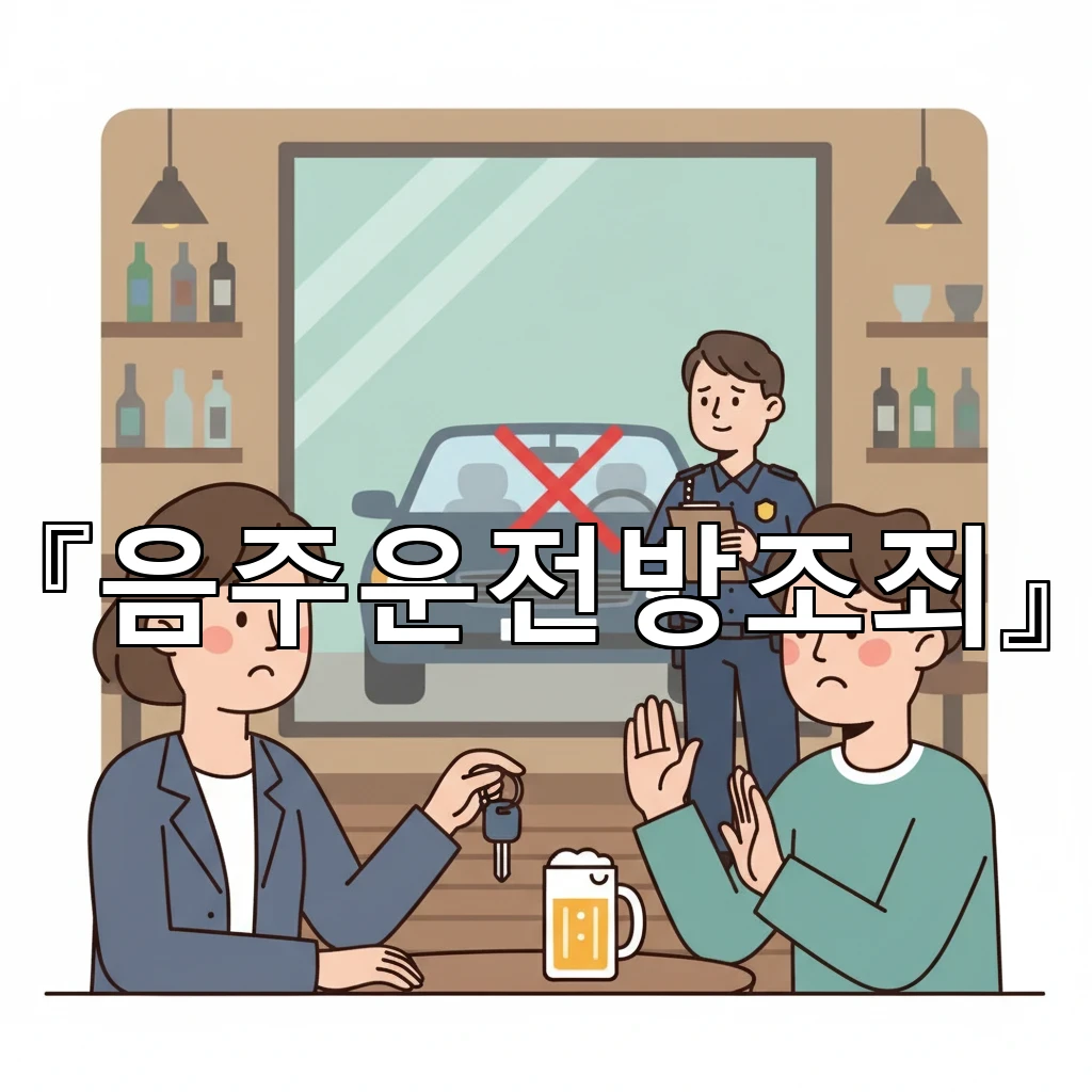 음주운전방조죄 동승했다면 어디까지 책임지는지 사실관계별 해설