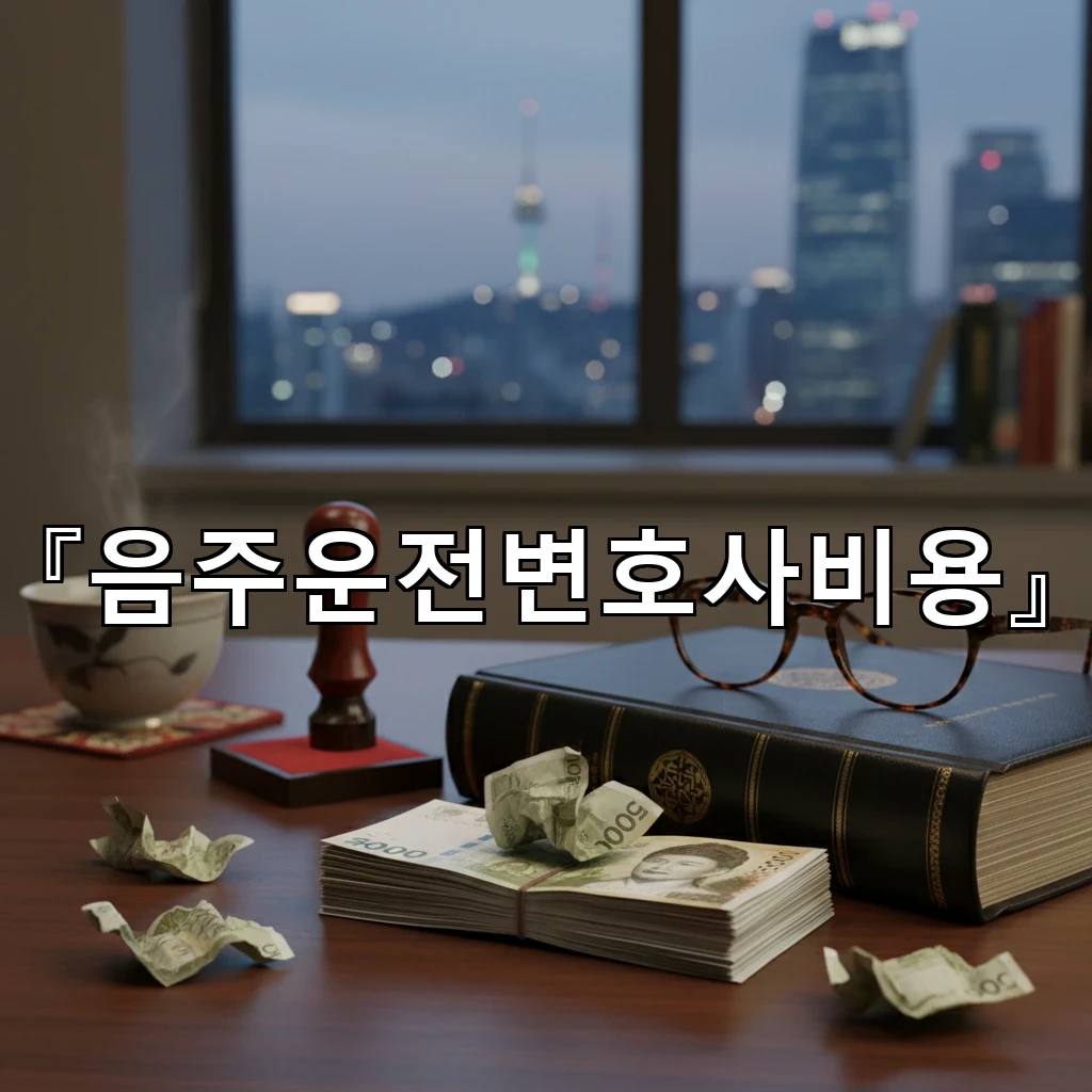 음주운전변호사비용 초범과 재범의 차이를 사례로 풀어본 안내