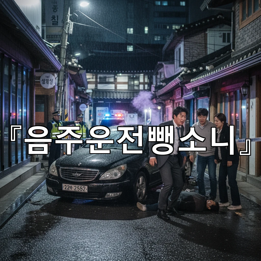 음주운전뺑소니 갑작스런 밤길의 충격 이후 무엇을 먼저 할까