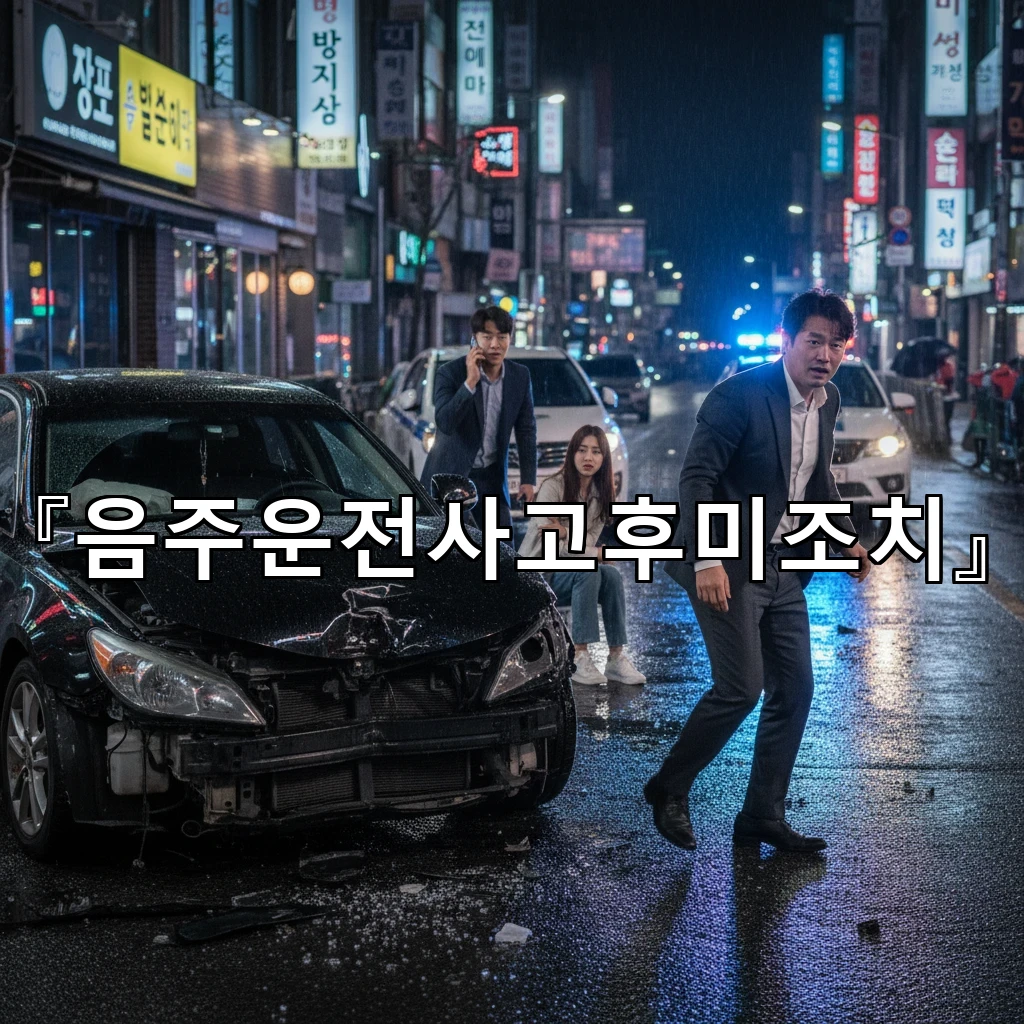 음주운전사고후미조치 블랙박스 확보 못했을 때 대안 절차 정리