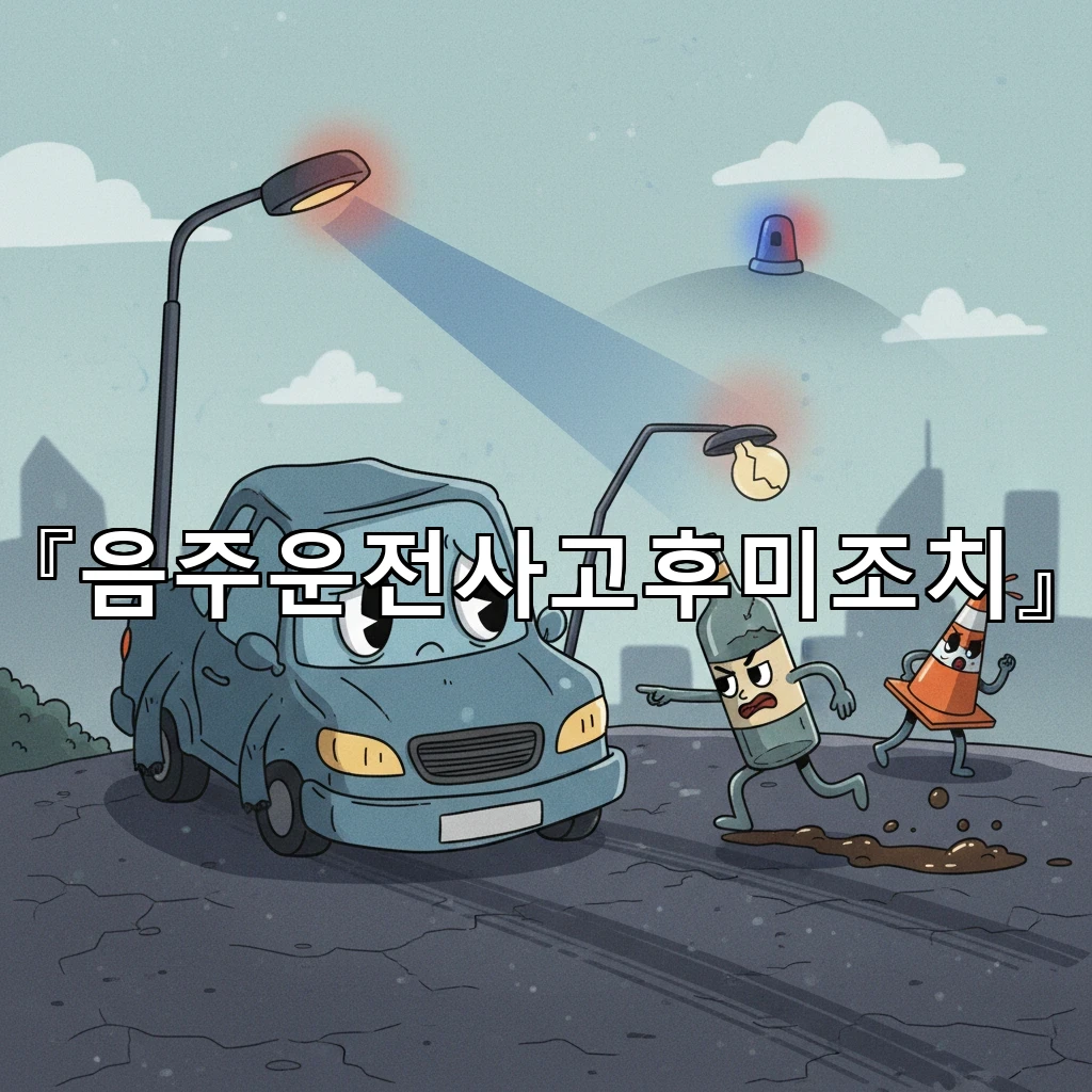 음주운전사고후미조치 벌점과 형사처벌 범위 이해 돕는 핵심 해설