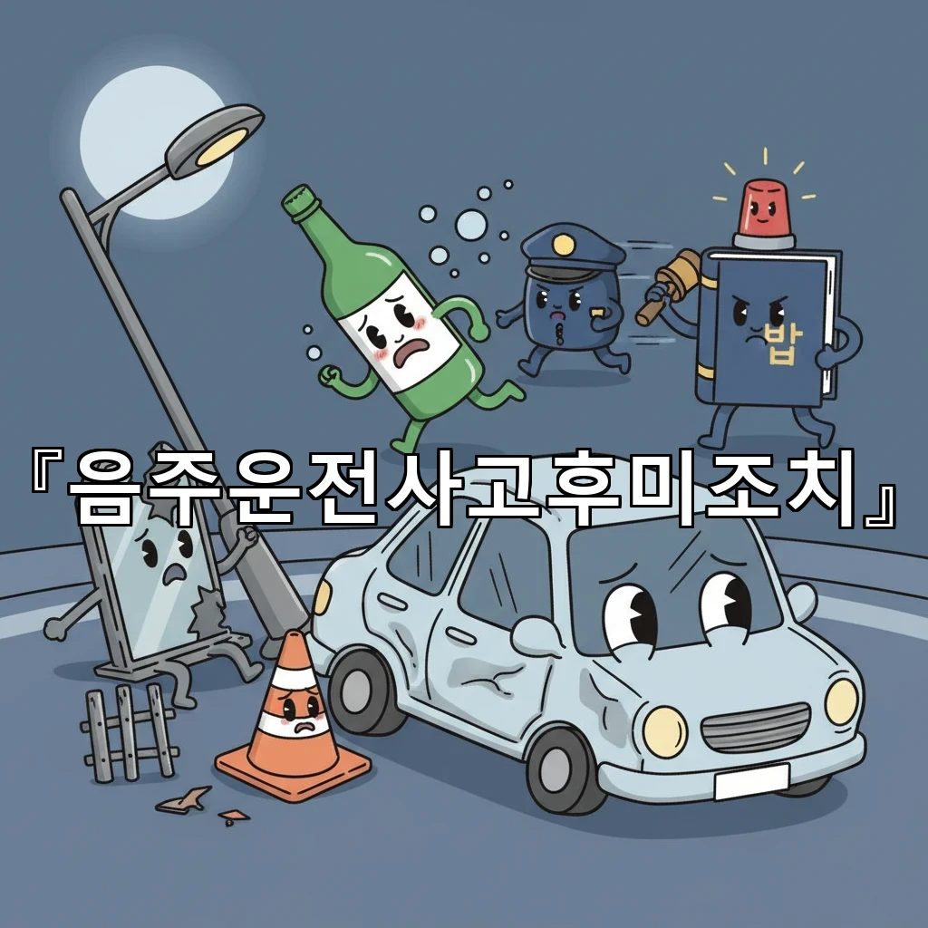 음주운전사고후미조치 혈중알코올농도 수치와 결과 분석 관점 제시