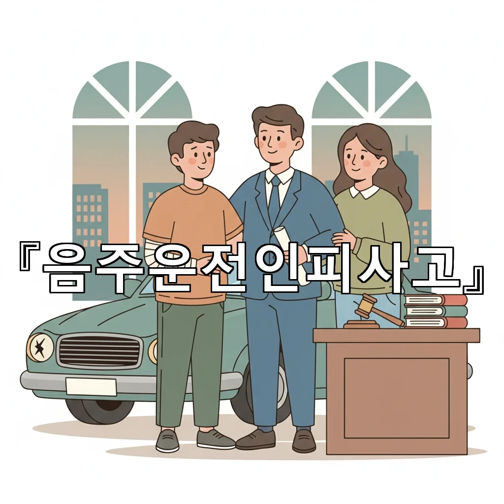 음주운전인피사고 피해 회복 절차를 사례로 풀어 핵심만 짚는다