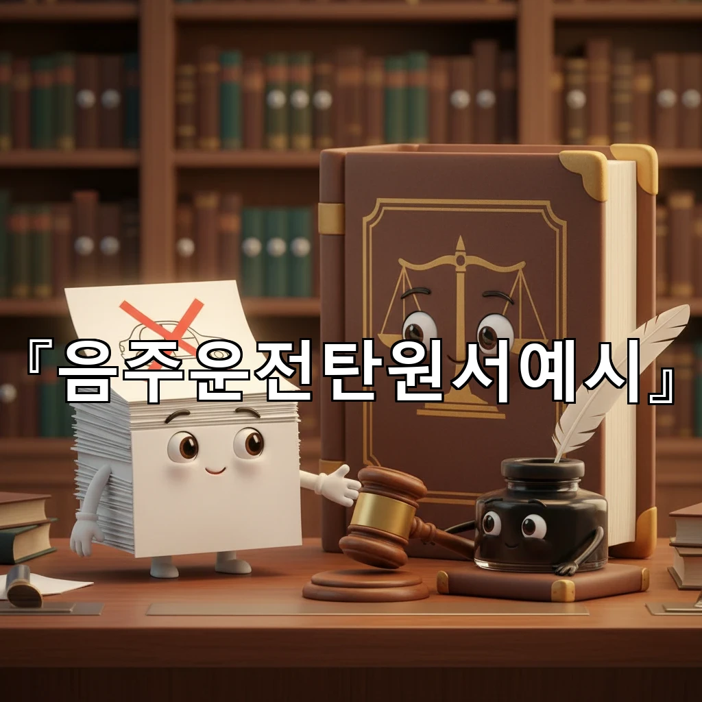 legal image 음주운전탄원서예시 673