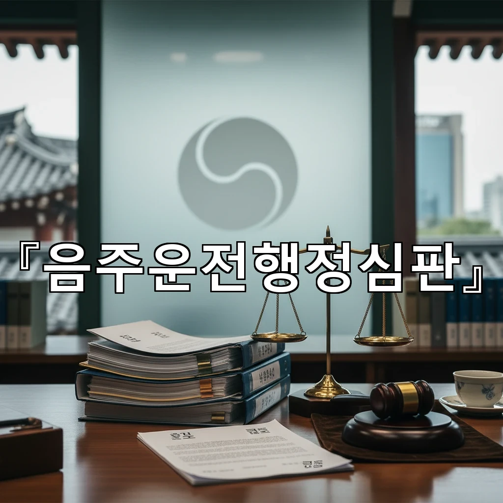 음주운전행정심판 핵심 쟁점 파악으로 행정처분 낮추는 준비 요령