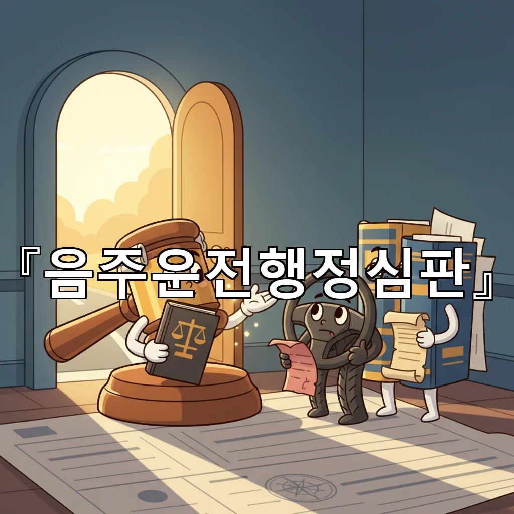 음주운전행정심판 사건 경위서 설득력 높이는 서술 흐름 연습법