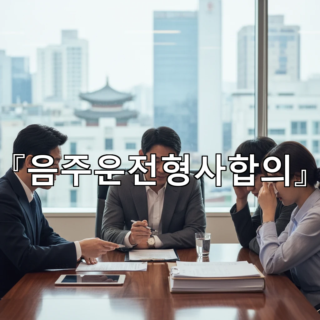 음주운전형사합의 사실관계 정리부터 사후 회복까지 흐름을 잡다