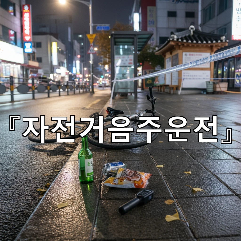 자전거음주운전 단속 시기와 기준을 알고 안전한 이동을 준비해요
