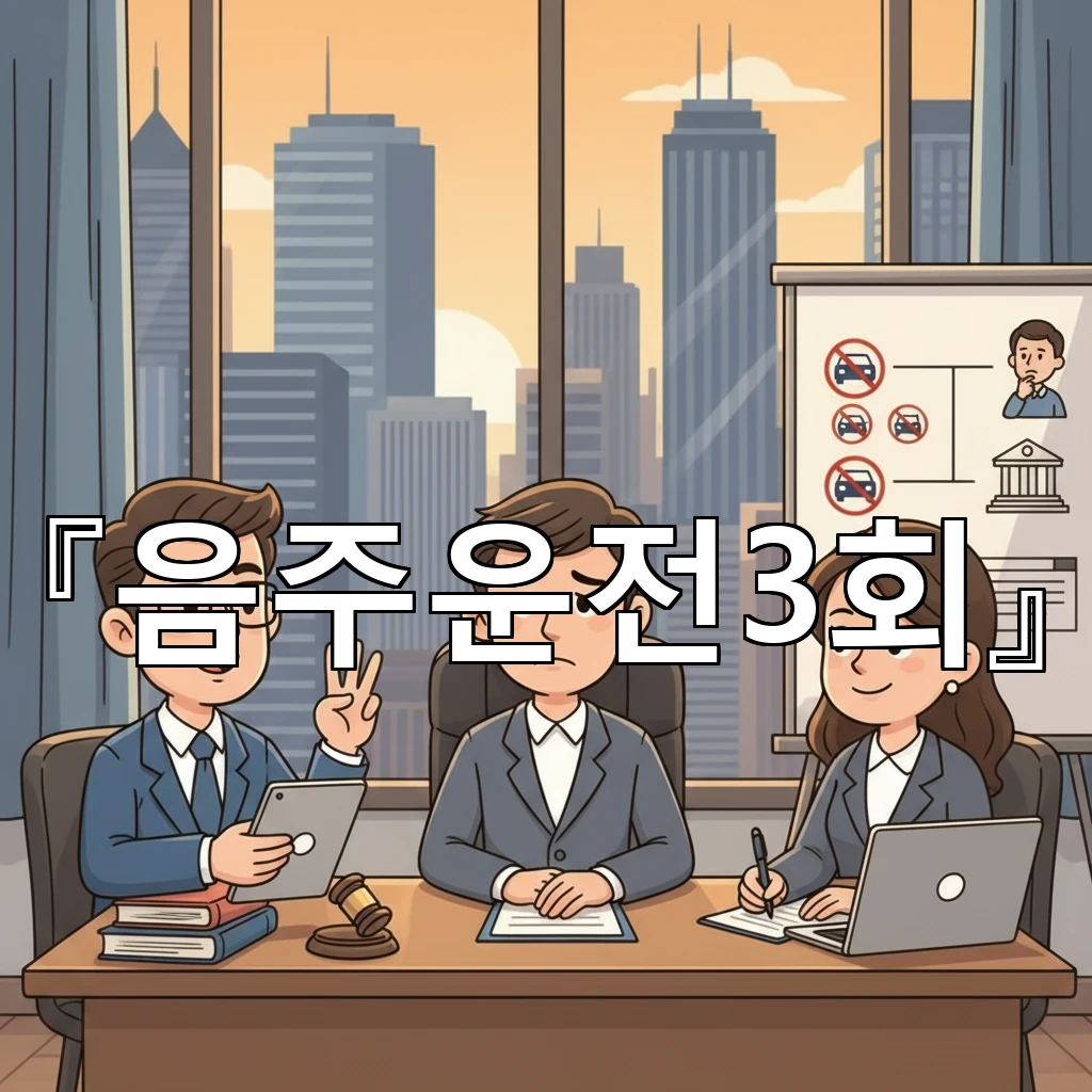 음주운전3회 이후 면허 취소 복구 가능성과 행정심판 대응 실무