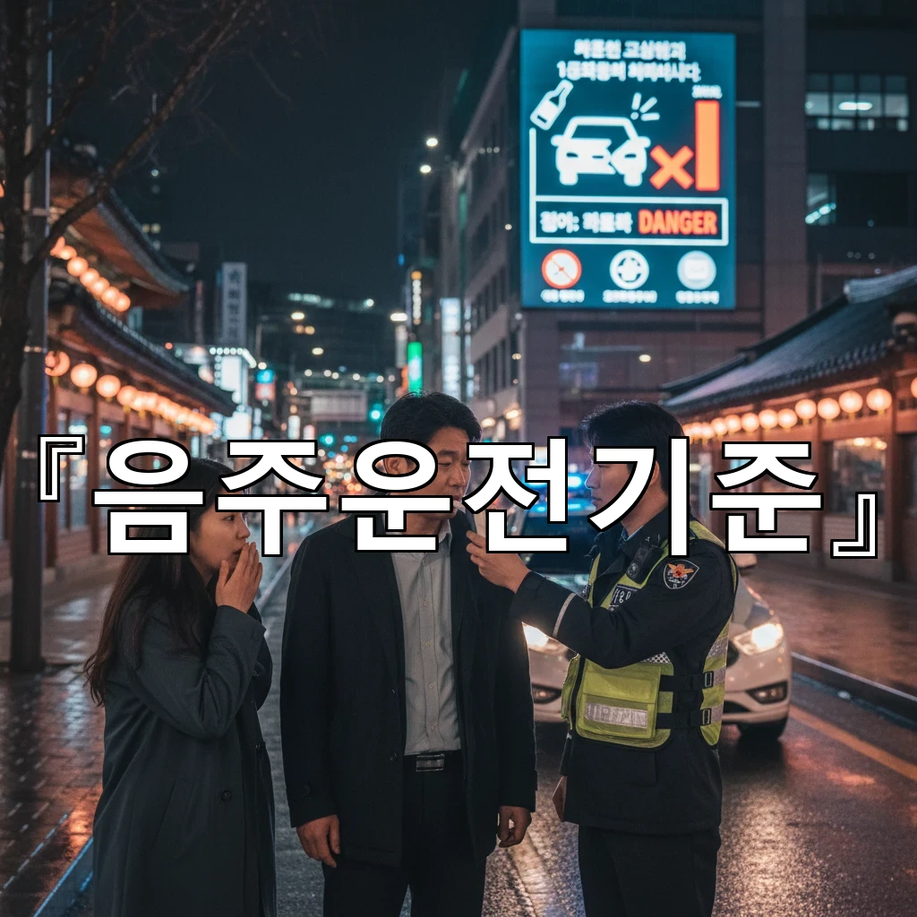 음주운전기준 변화에 맞춘 실제 단속 사례로 보는 대응 요령