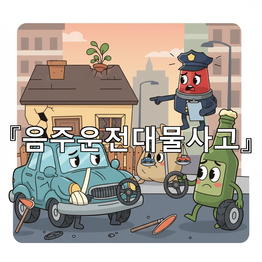 음주운전대물사고 초범과 재범에 따른 책임 차이 핵심 쟁점 안내