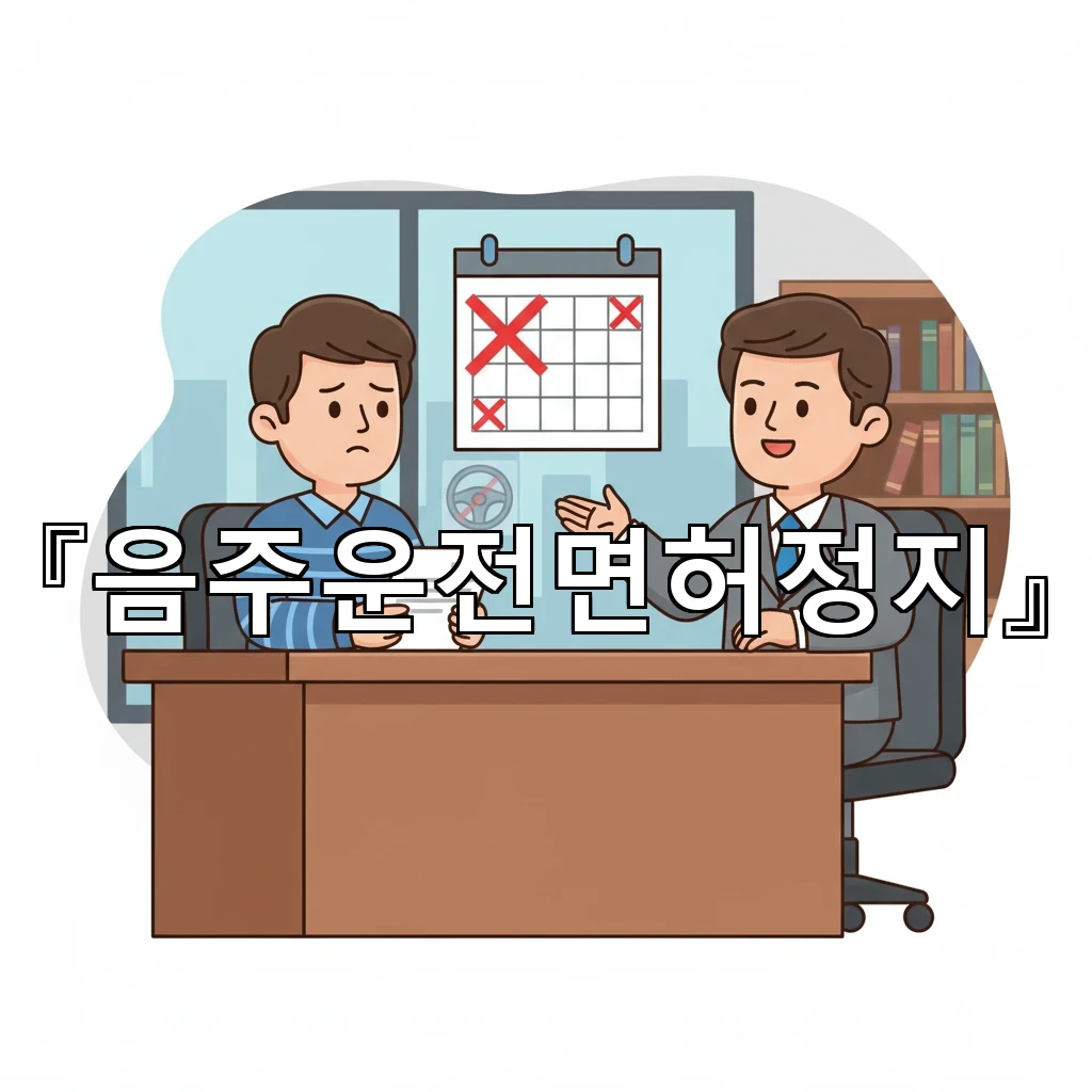 음주운전면허정지 단속 현장 질문 대응부터 기록 관리 요령 정리