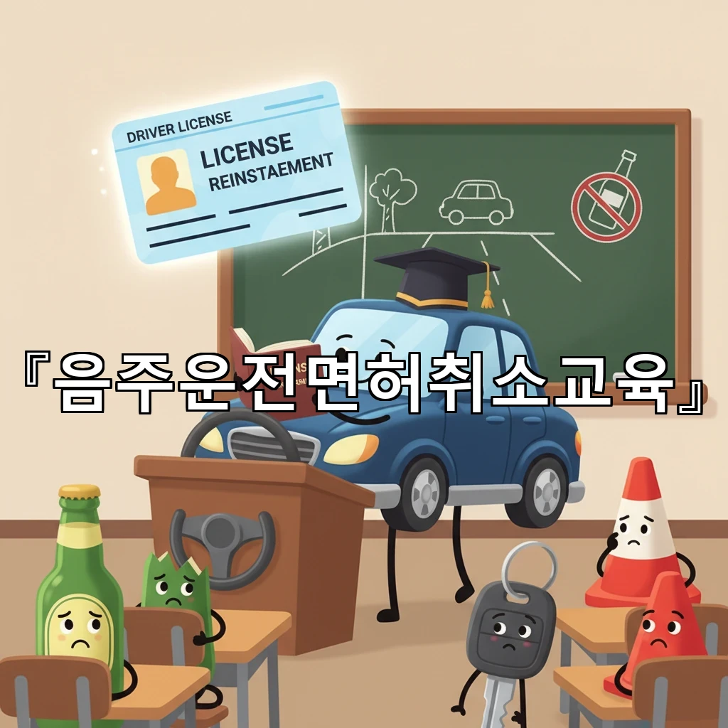 음주운전면허취소교육 일정부터 복원까지 단계별 이해 가이드
