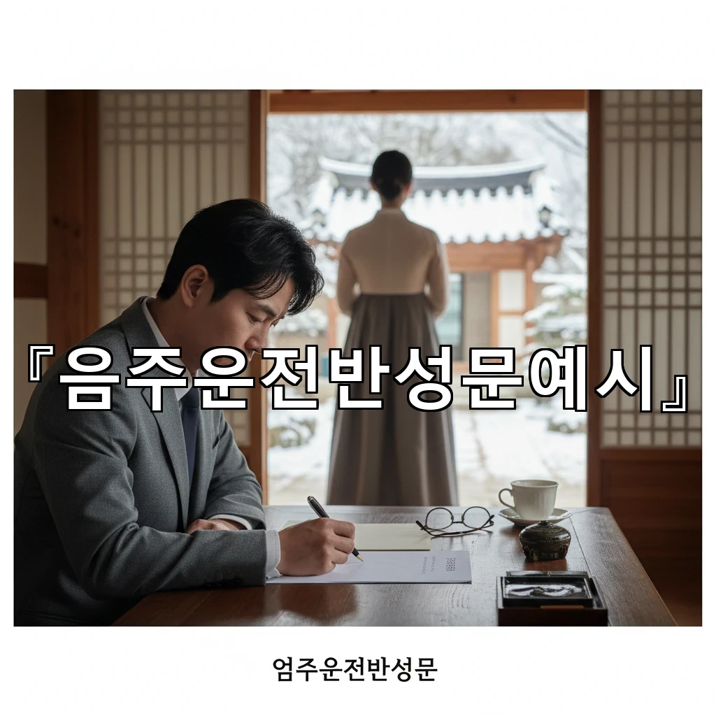 legal image 음주운전반성문예시 1047