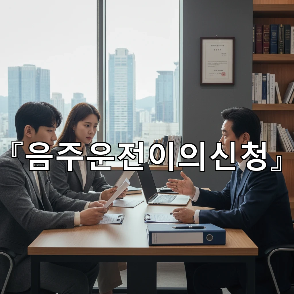 음주운전이의신청 현장 영상과 위치 기록으로 사실관계 재구성