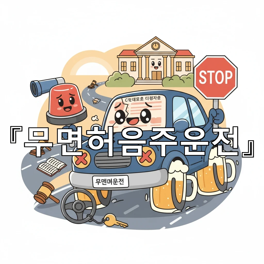 무면허음주운전 신고 접수 뒤 조사까지 진술 방향을 잡는 정리법