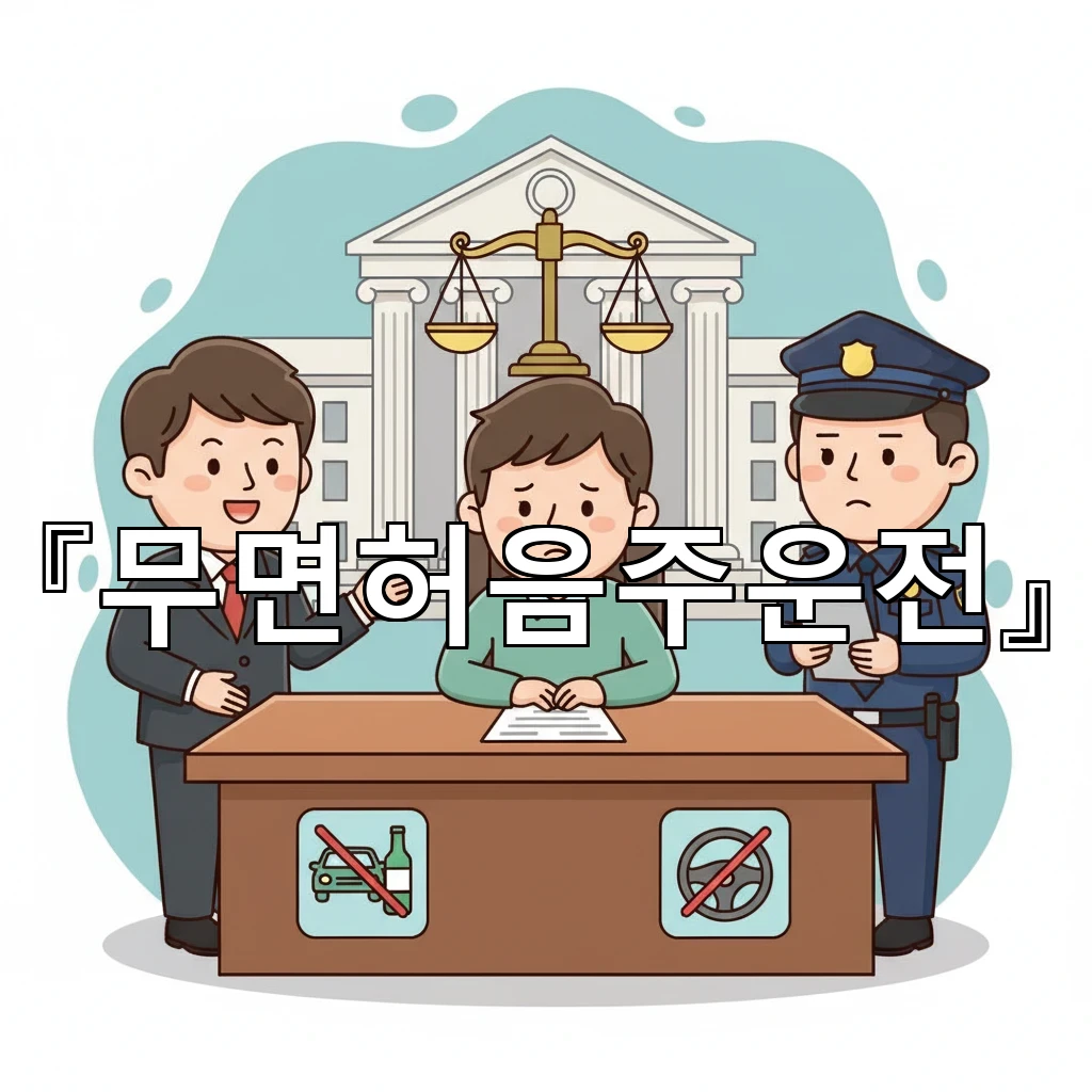 무면허음주운전 이후 보험 처리와 민사 책임까지 함께 살펴보기