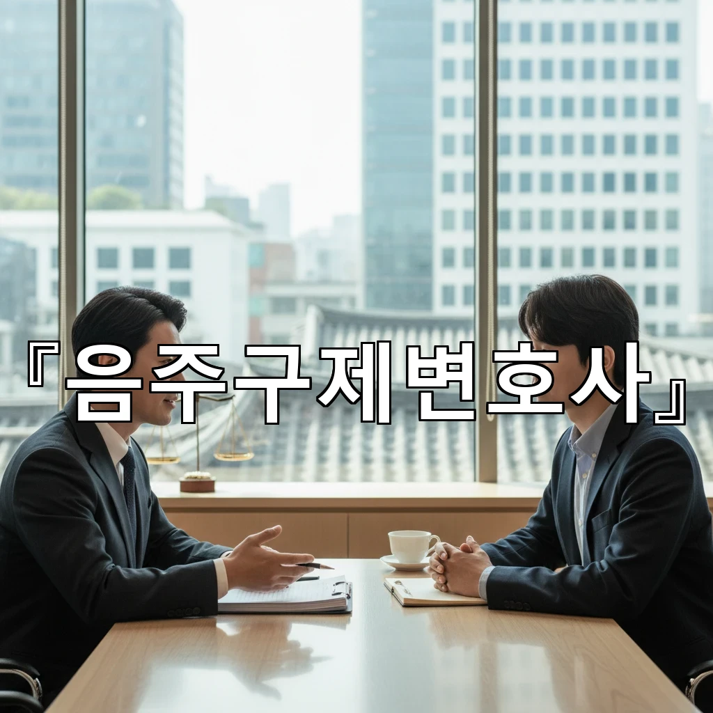 음주구제변호사 동승자 진술 엇갈릴 때 정리해야 할 핵심 쟁점들