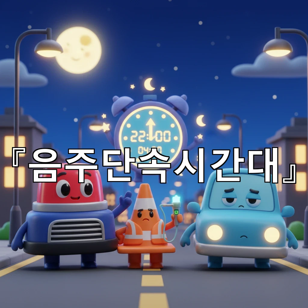 음주단속시간대 밤길 운전자들이 자주 묻는 질문과 답변 정리하기