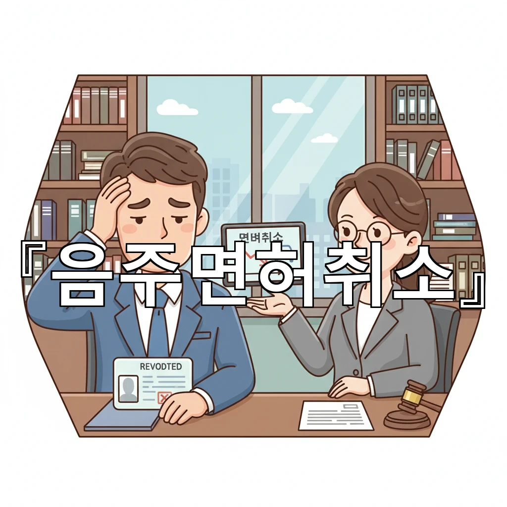 음주면허취소 처분 통지서 받았을 때 오늘 바로 할 일 정리하기