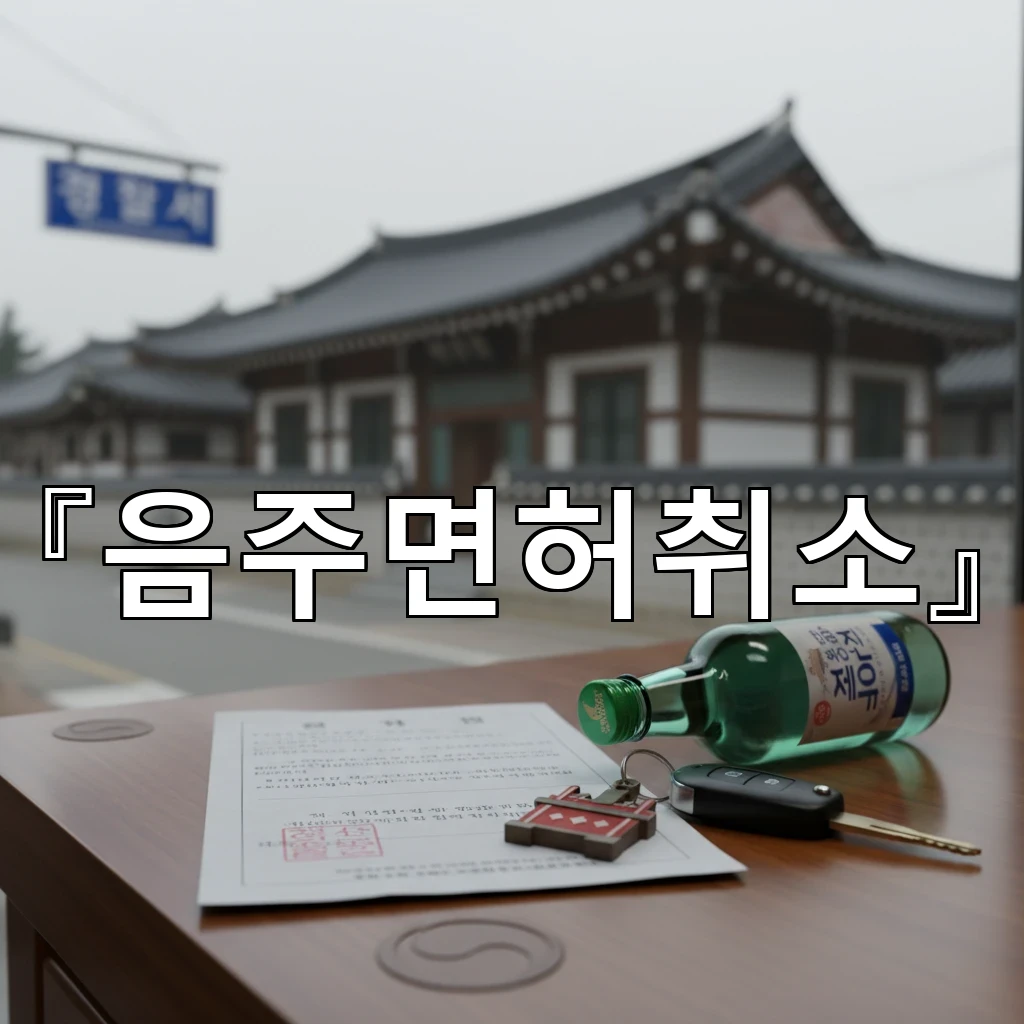 음주면허취소 이후 행정심판 준비 순서와 서류 챙기는 요령