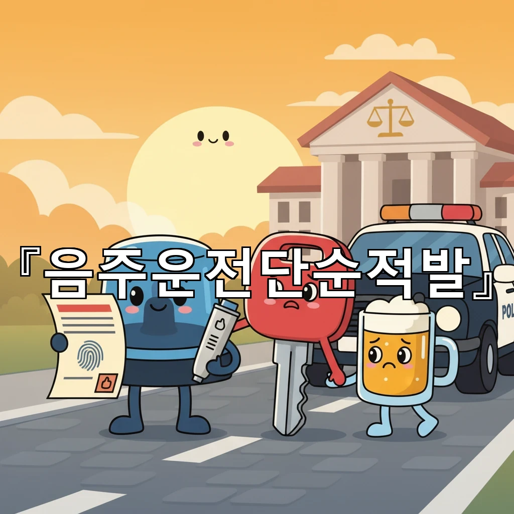 음주운전단순적발 경찰서 통보 받기 전 준비할 서류와 일정 정리