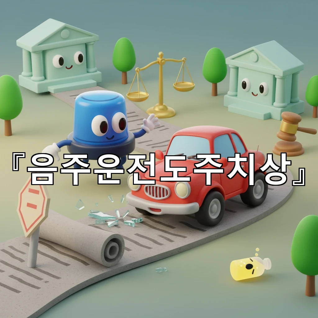 음주운전도주치상 경찰 조사에서 묻는 질문 유형과 답변 구성법