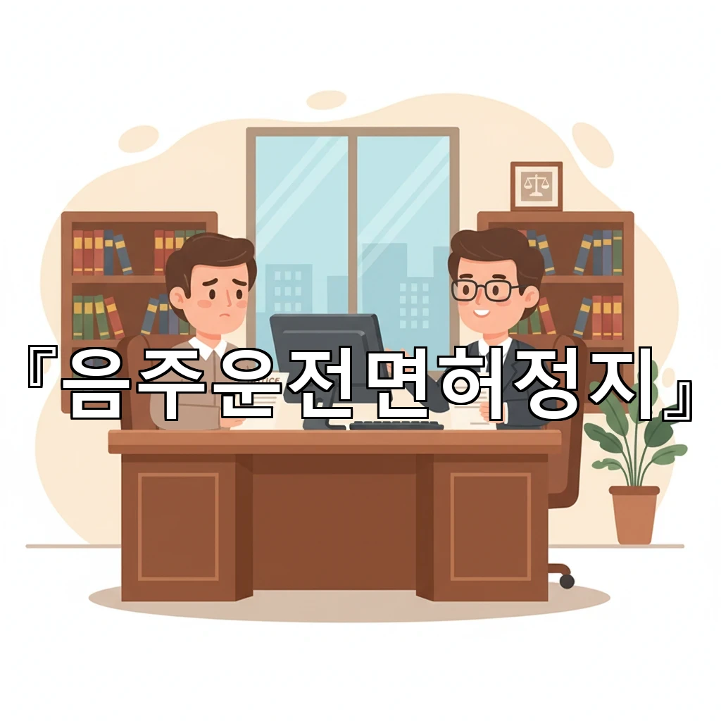음주운전면허정지 경찰 조사 출석 전 준비물과 말하기 순서 정리