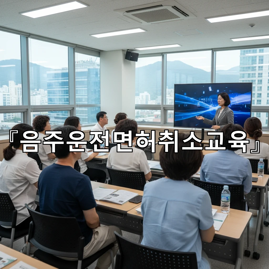 음주운전면허취소교육 결석과 지각이 생길 때 불이익과 대처 방법