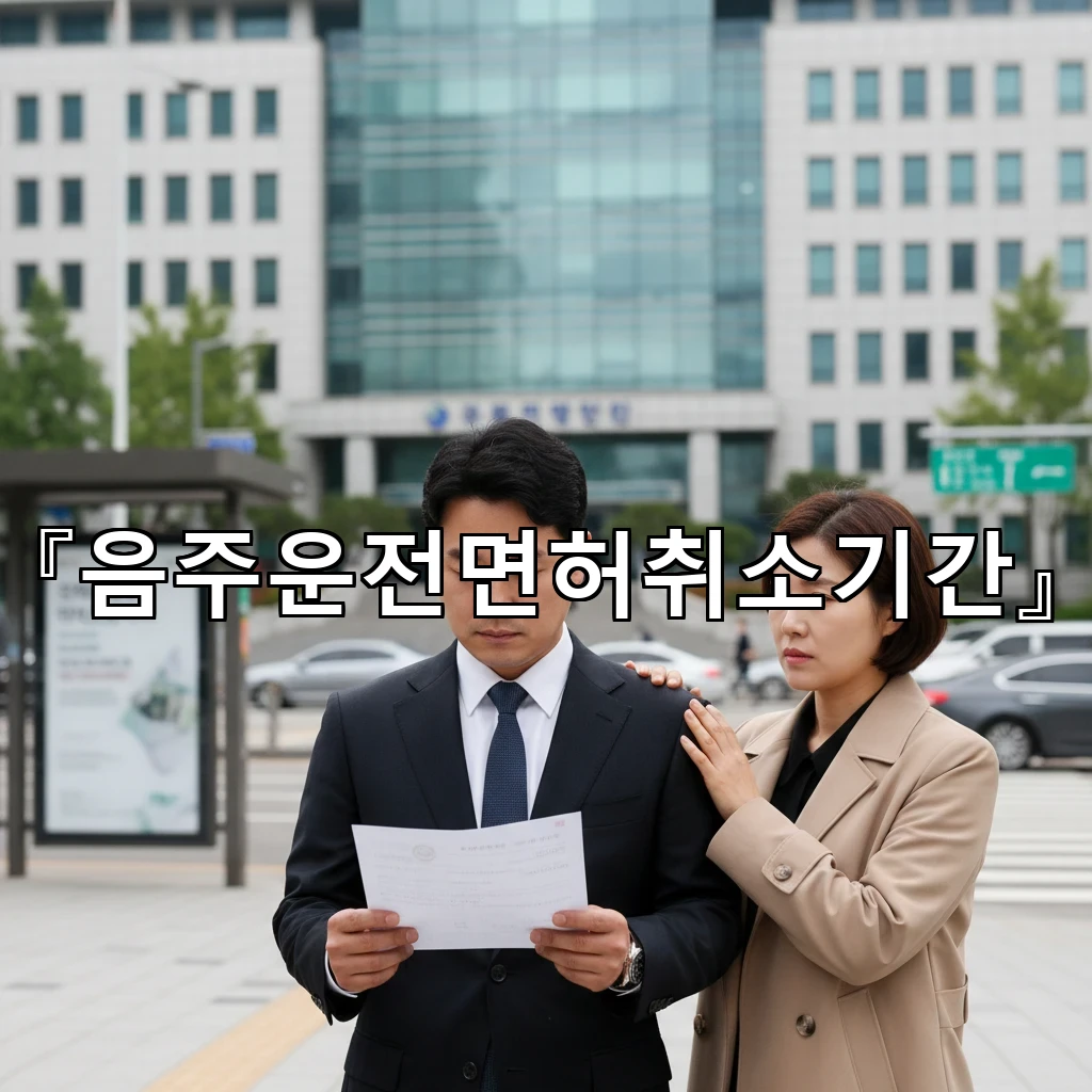 음주운전면허취소기간 끝난 뒤 운전 재개까지 필요한 서류와 순서