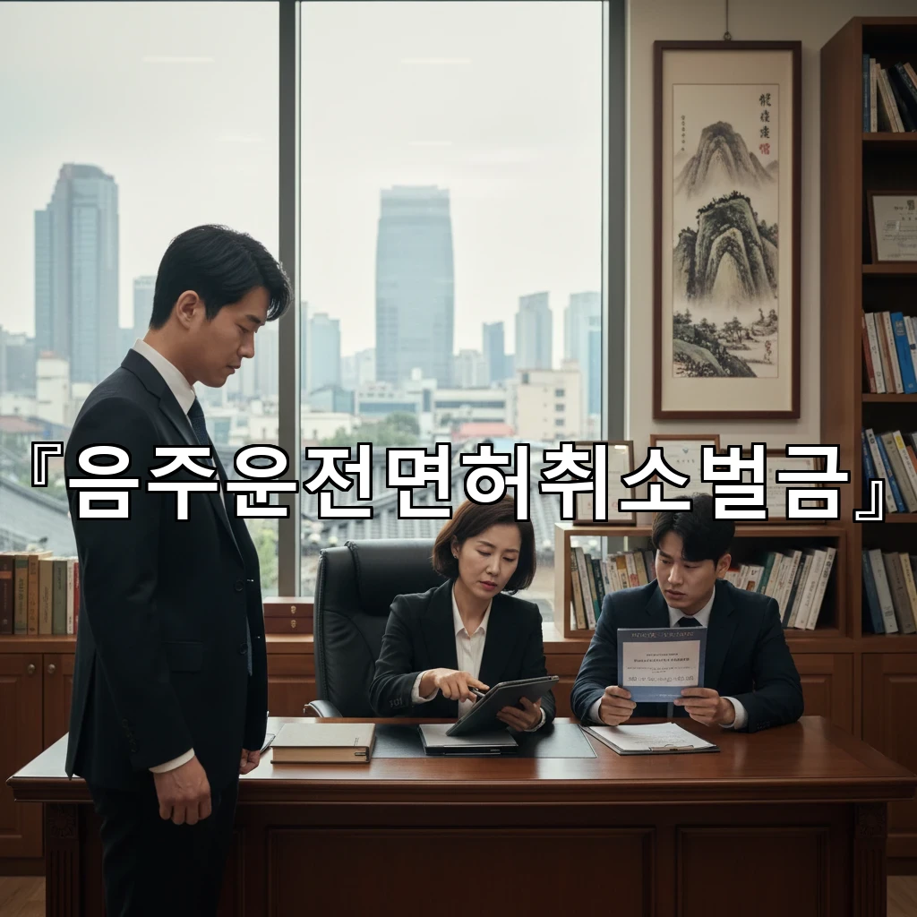 음주운전면허취소벌금 벌금액 산정에 영향 주는 요소와 감경 사유