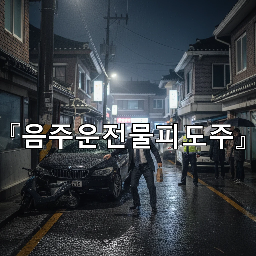 음주운전물피도주 처벌이 걱정될 때 감경 사유가 되는 행동 정리