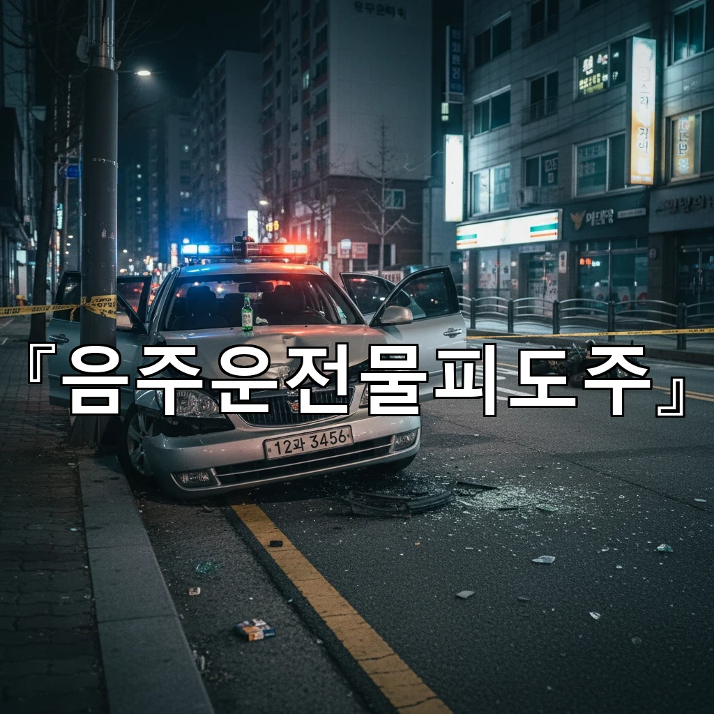 음주운전물피도주 블랙박스가 끊긴 구간이 있을 때 해명 구성법