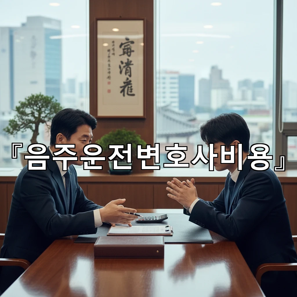 음주운전변호사비용 선임 전 계약서에서 놓치기 쉬운 조항들