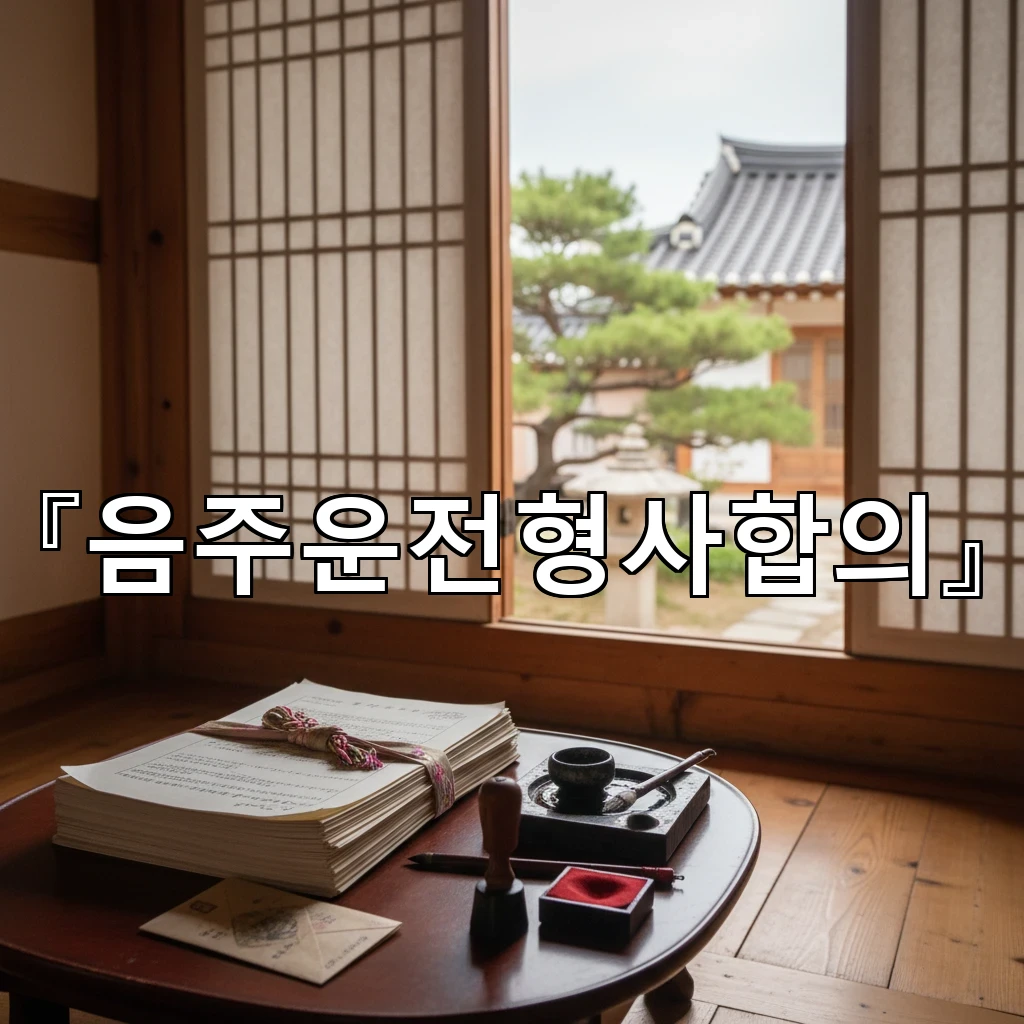 음주운전형사합의 사과문을 감정 없이 쓰는 구성과 표현 선택법