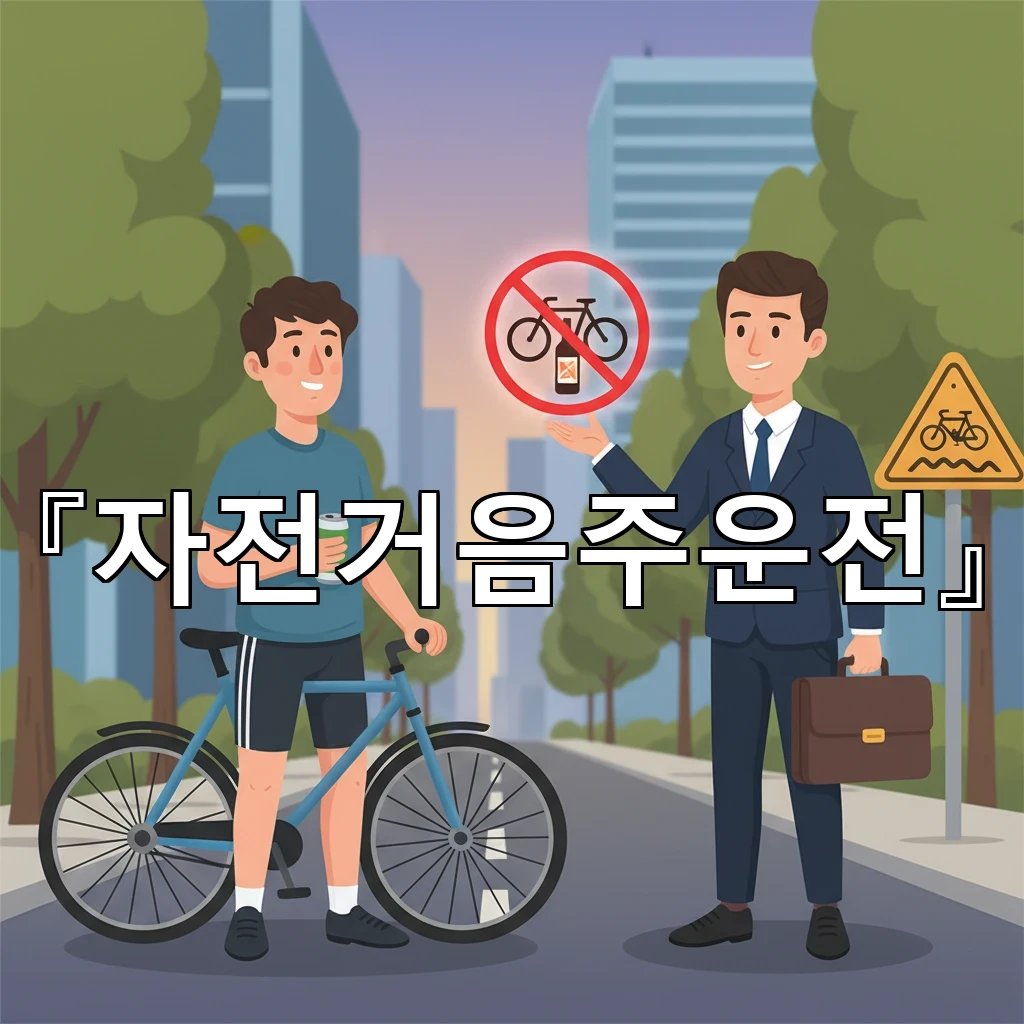 자전거음주운전 혈중알코올 기준과 측정 절차를 단계별로 이해하기