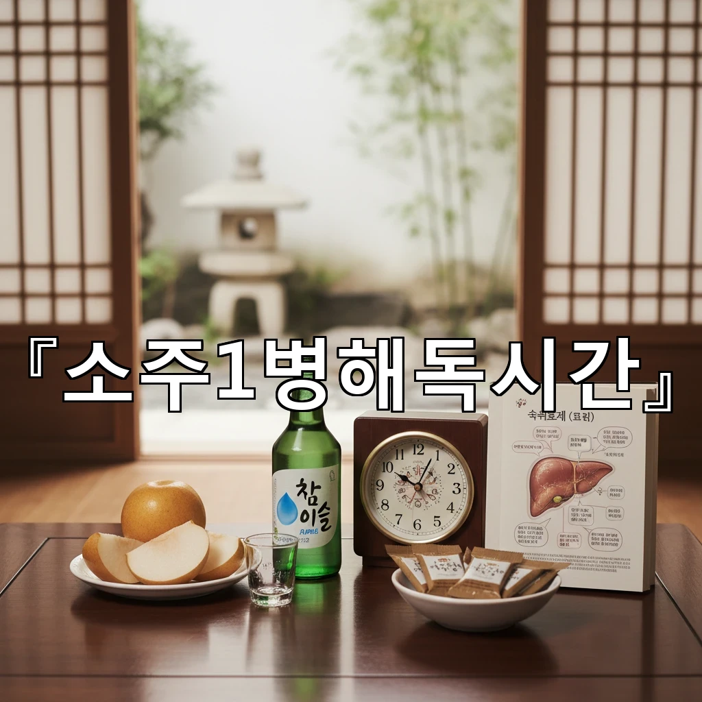 소주1병해독시간 간에 부담을 줄이는 식사 선택과 타이밍 전략