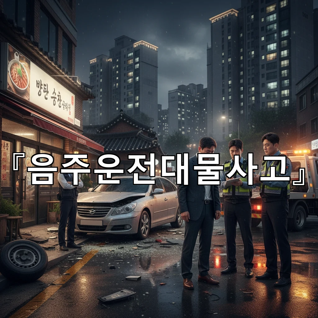 음주운전대물사고 피해자 연락이 끊길 때 남겨둘 기록과 대응