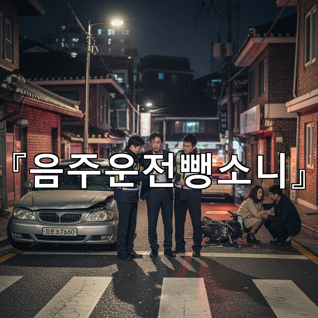 음주운전뺑소니 이후 현장 이탈 판단 기준과 처벌 차이까지 정리